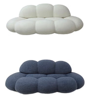 Cloud White Boucle 3 seater sofa