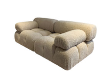 Beige Boucle Modular sofa - Choice of Fabric & Colour Made To Order