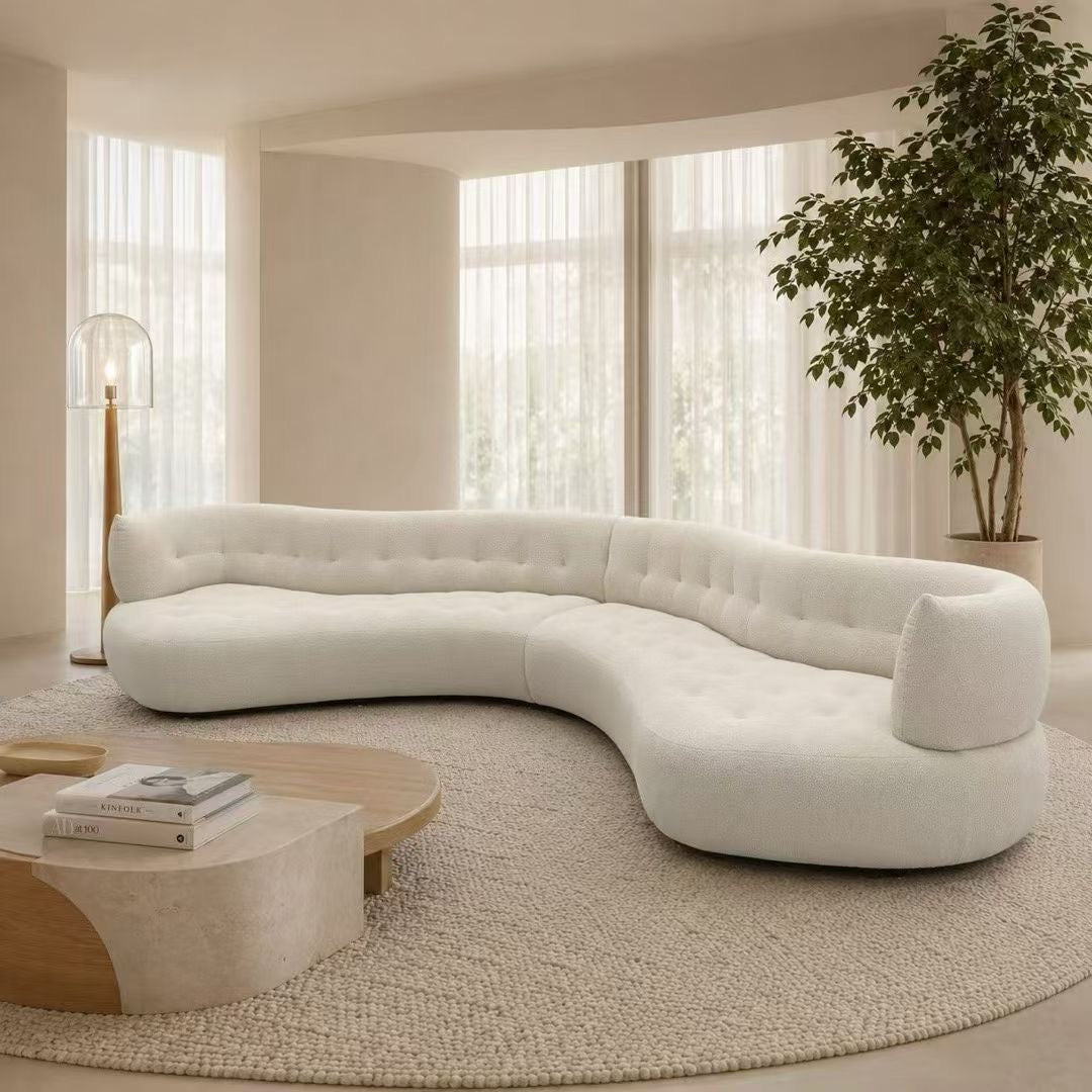 Extra Large Luxury Curved Corner Sofas for Spacious Living Rooms