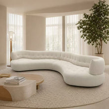 Extra Large Luxury Curved Corner Sofas for Spacious Living Rooms