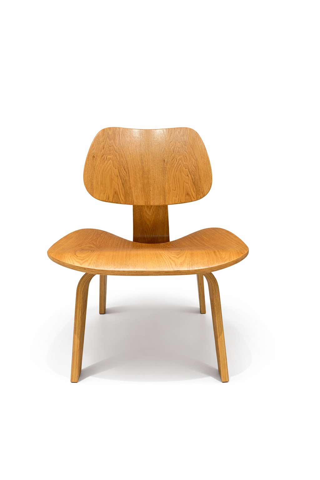 Mid Century Retro LCW Plywood Accent Corner Chair