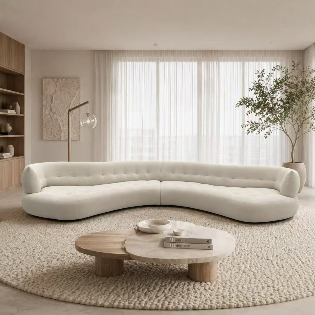 Extra Large Luxury Curved Corner Sofas for Spacious Living Rooms