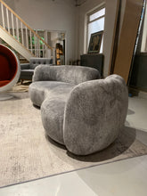 Grey Chenille Curved 3 Seater + 1 seater Ex-Displays