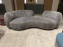 Grey Chenille Curved 3 Seater + 1 seater Ex-Displays