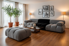 Grey and black Modular sofa - Choice of Fabric & Colour Made To Order