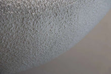 White Curved Sofa – Sculptural Upholstered Arc Couch for Contemporary Living Rooms White Boucle in stock (WT-TEDDY AP)