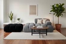 Grey and black Modular sofa - Choice of Fabric & Colour Made To Order