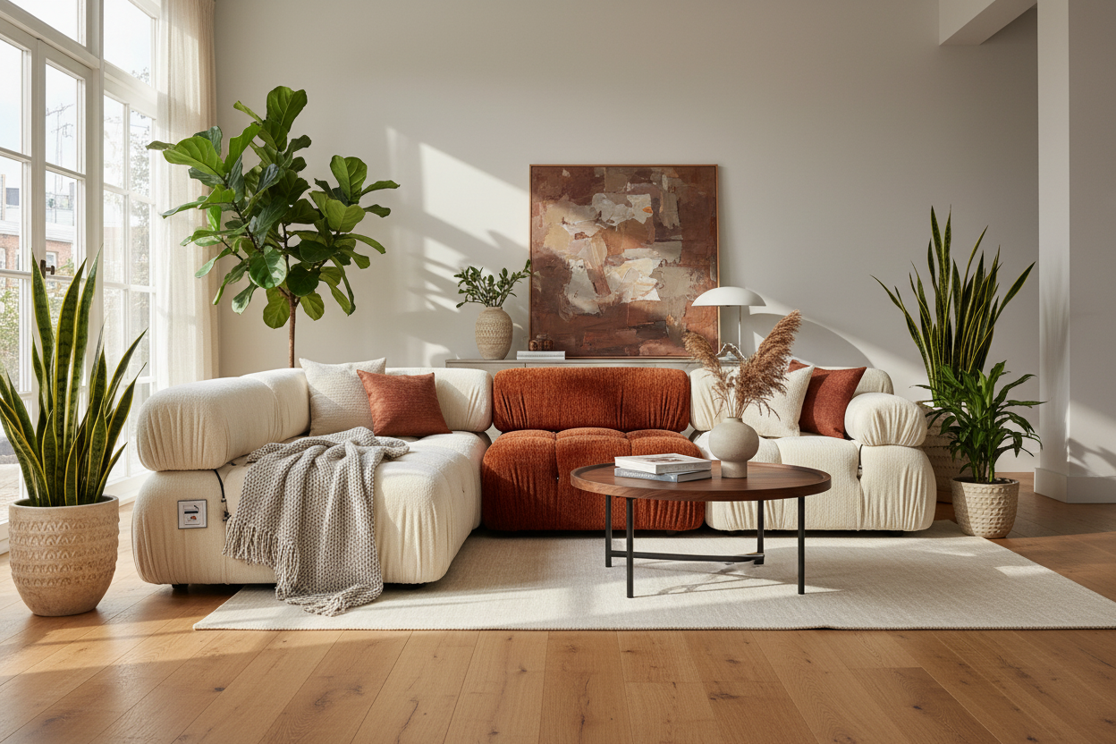 模块化沙发客厅场景