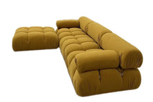 Mustard Velvet Modular sofa - Choice of Fabric & Colour Made To Order