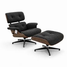 Charcoal Grey Chenille Curved 3 Seater + 1 seater + Lounge Chair Set Bundle Sale