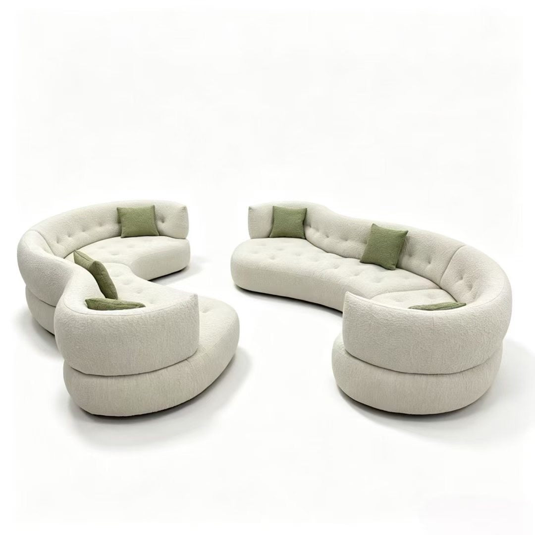Extra Large Luxury Curved Corner Sofas for Spacious Living Rooms