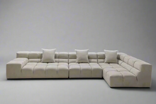 Cream White Modular Corner Sofa seater Choice Of Fabric Colour Made To Order