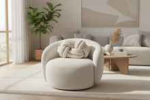 Crescent Cashew One Seater sofa
