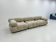Beige Velvet Sofa 3 Seater Modular Modal-03 Made To Order