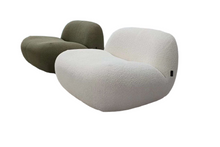 Luxury Boucle 1 Seater Chair Chocie of Fabric
