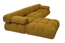 Mustard Velvet Modular sofa - Choice of Fabric & Colour Made To Order