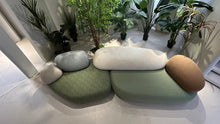Pebbles Sectional Curved 4 Seater Sofa multicoloured made to order 12- 14 weeks delivery