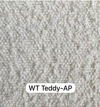 White Cream Boucle Curved Sofa 210cm + 2x Ball Cushions Made To Order