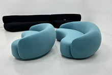 Velvet Curved Sofa MODAL-30 Made To Order