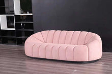 1 Seater Boucle Sofa Contemporary Retro Design