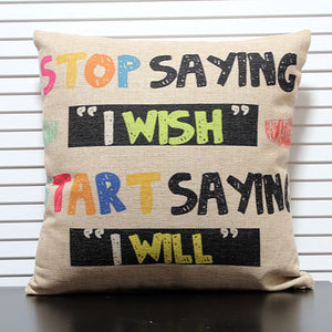 Stop Saying I Wish