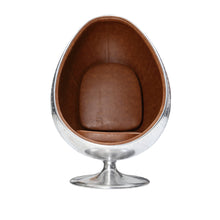 Aviator Apple Stool/Bar Stool/Egg Chair/Burgundy Leather/Coffee Table/Made To Order