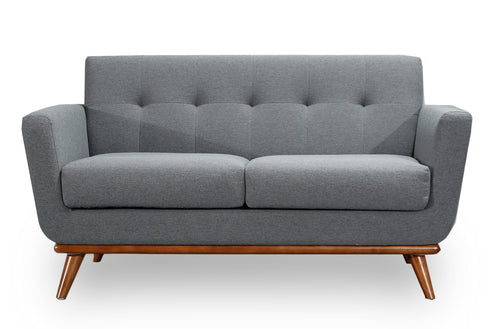 Modern Scandinavian Style Grey 3 Seater Sofa in stock