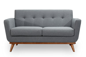 Modern Scandinavian Style Grey 3 Seater Sofa in stock
