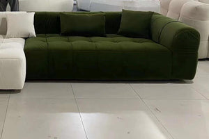 L - Shape Modular Sofa 4 seater Choice Of Fabric Colour Made To Order